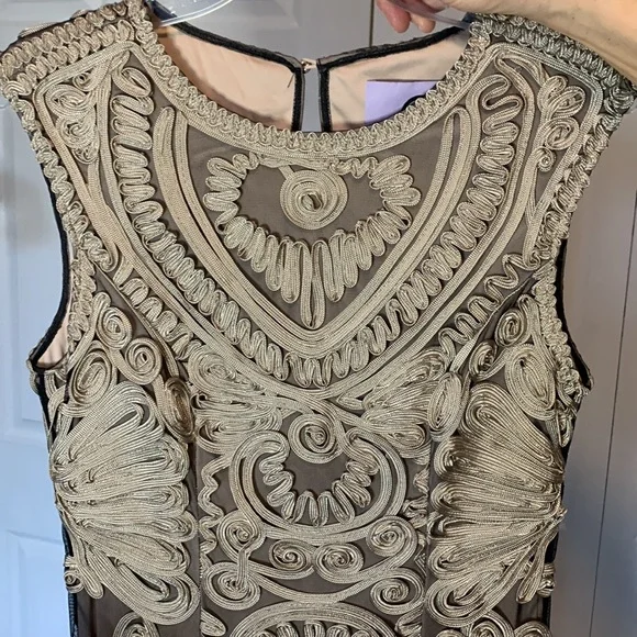 JS Collection Soutache Trumpet Skirt Formal Dress - Picture 2 of 5